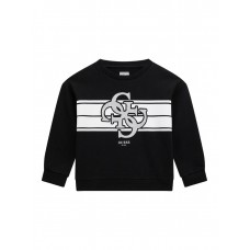 GUESS μπλούζα φούτερ παιδική K5YQ01KA6R4-JBLK μαύρο